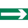 Symbol - směr úniku (plastová tabulka 210x87 mm)