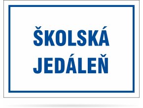 tabula skolska jedalen