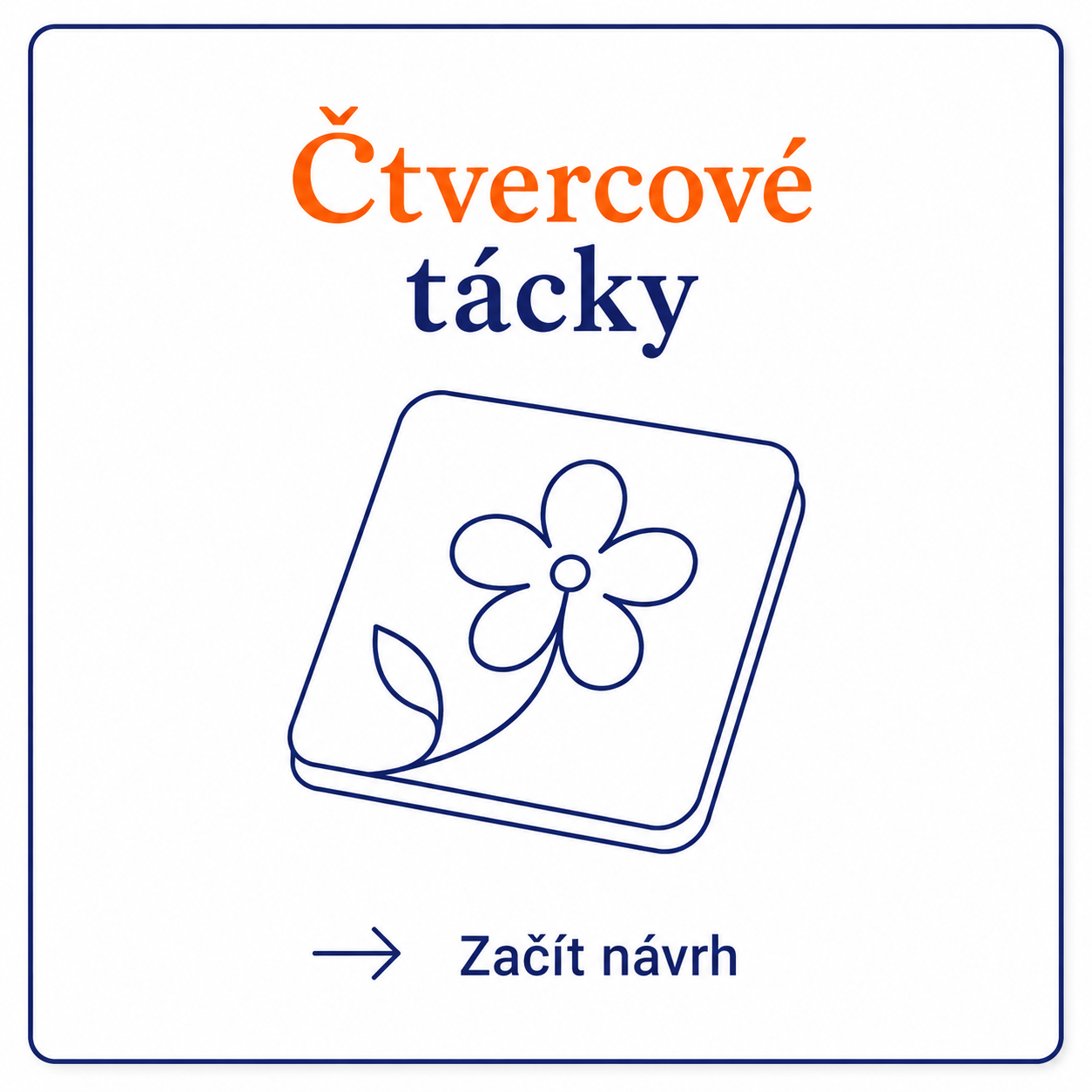 Pivní tácky čtvercové. Tácky pro pivovary, restaurace, bary i kluby.