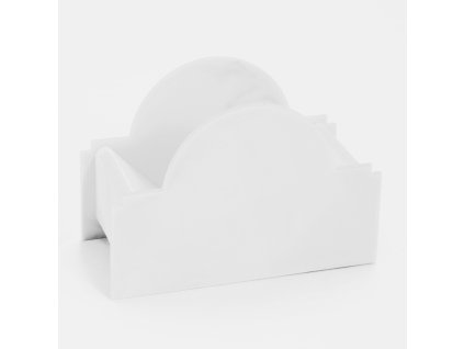 stojanek na tacky rada bily