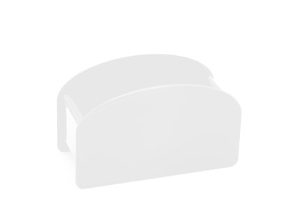 stojanek na tacky elipsa bily