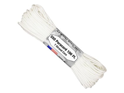 Paracord 550 Typ III. White (Balení Metráž)