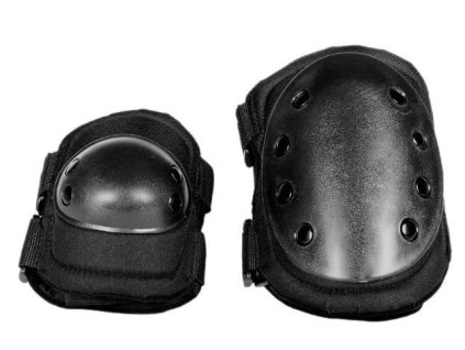 Taktická sada chráničů kolen a loktů Guerila Tactical - černé