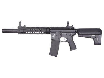 Delta Armory airsoftová zbraň AR15 SilentOps 9" BRAVO - černá