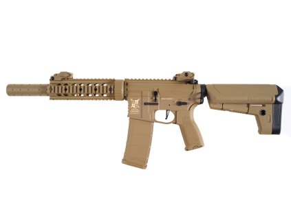 Delta Armory airsoftová zbraň M4 AR15 SilentOps 7" Charlie - Full Tan