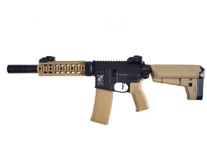 Delta Armory airsoftová zbraň M4 AR15 SilentOps 7" Charlie - Half Tan