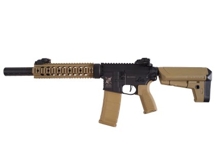 Delta Armory airsoftová zbraň M4 AR15 SilentOps 9" Charlie Half Tan
