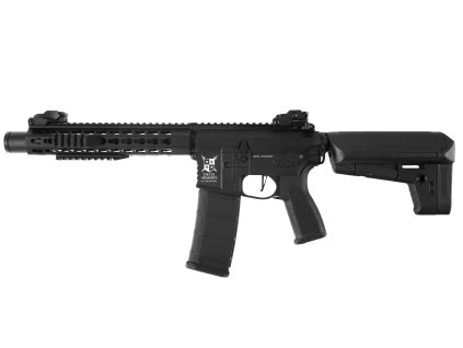 Delta Armory airsoftová zbraň AR15 KeyMod 10" ALPHA Full Metal - černá
