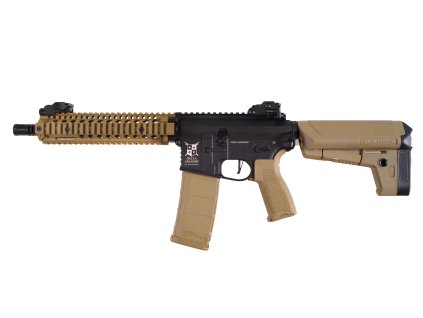 Delta Armory airsoftová zbraň AR15 MK18 Alpha Full Metal - Half Tan