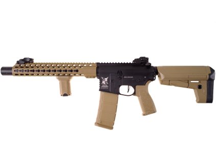 Delta Armory airsoftová zbraň AR15 SilentOps DMR ALPHA Full Metal - Half Tan