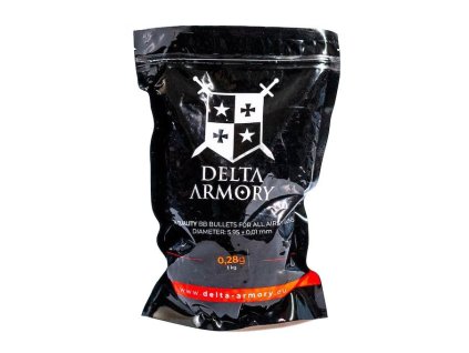 Delta Armory airsoftové kuličky 0,28g 3570ks - bílé