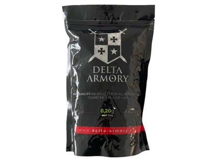 Delta Armory airsoftové kuličky BB 0,20g 5000ks - bílé