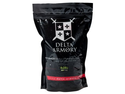 Delta Armory airsoftové bio kuličky 0,23g 4300ks - bílé