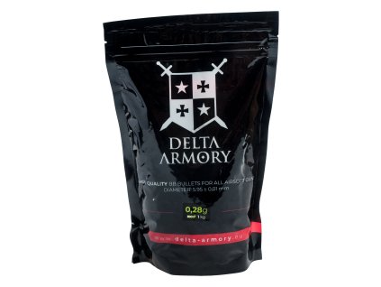 Delta Armory airsoftové kuličky 0,28g 3500ks - bílé