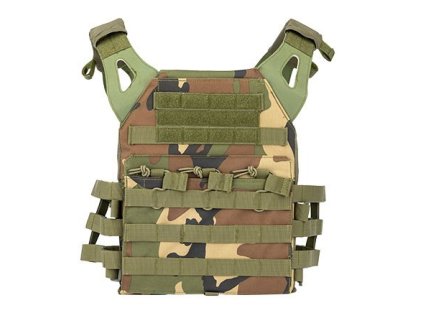 Delta Armory taktická vesta Jump - Woodland