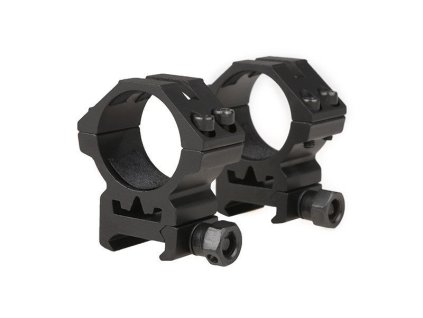 Delta Armory airsoftové montážní kroužky vysoké 25 mm - černé
