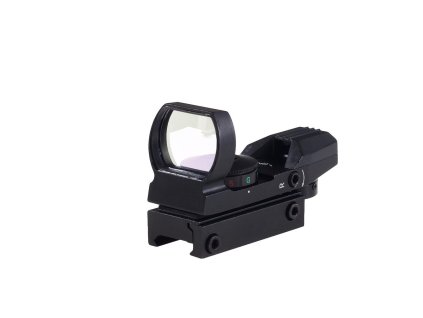 Delta Armory kolimátor SQUARE červený bodový zaměřovač otevřený - černý