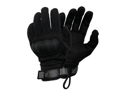 Delta Armory taktické rukavice Defender II - černé