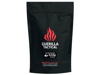 Guerilla Tactical airsoftové kuličky 0,32g 1000ks - bílé