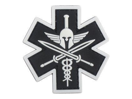 Delta Armory nášivka na suchý zip 3D Medic Tactical - černá
