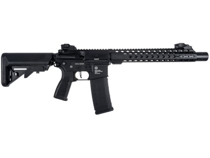 Delta Armory airsoftová zbraň Grand Power AR15 SilentOps DMR ALPHA - černá