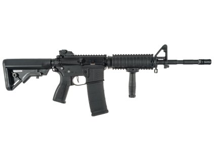 Delta Armory airsoftová zbraň M4 AR15 RIS ALPHA ETU celokovová - černá