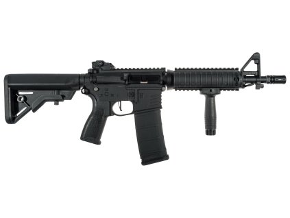 Delta Armory airsoftová zbraň M4 AR15 CQB-R Charlie ETU - černá