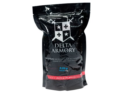 Delta Armory airsoftové kuličky TRACER 0,20g 1kg - Glow in the Dark