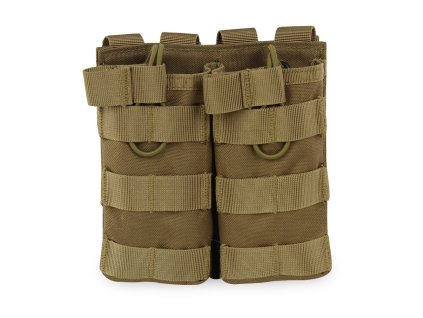 Delta Armory dvojité otevřené pouzdro MOLLE pro M4 - Tan