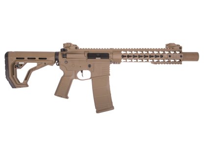 Delta Armory airsoftová zbraň AR15 KeyMod 10" Charlie EAGLE - Full Tan