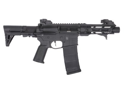 Delta Armory airsoftová zbraň AR15 TALOS 1 PDW Bravo Eagle - černá