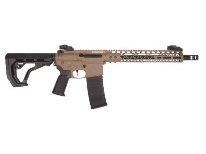 Delta Armory airsoftová zbraň FREYA R15 gen.2 SKELETON 13" - Half Tan