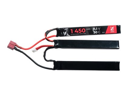 Delta Armory airsoftová baterie LiPo 11,1V 1450mAh 30C T-plug split