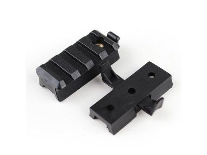 Delta Armory montážní lišty RIS pro přilbu FAST- černé