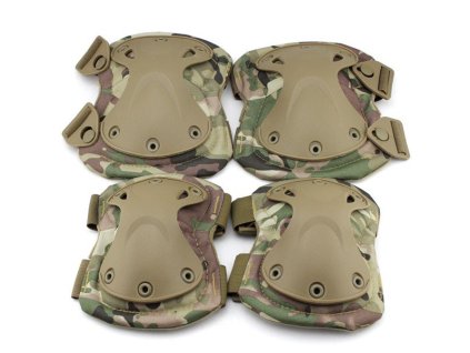 Delta Armory taktické chrániče kolen a loktů FUTURE set- CP