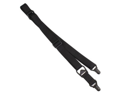 Delta Armory taktický popruh na zbraň s jedním a dvěma body MS3 - černý