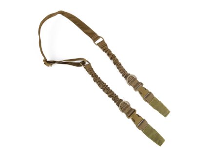 Delta Armory PARTIZAN jednobodový a dvoubodový popruh na zbraň - Tan