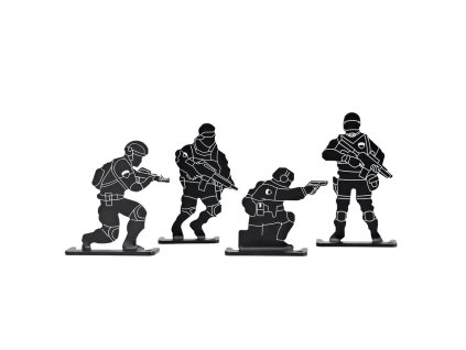 Delta Armory kovový terč - vojáci