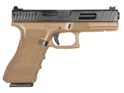 Delta Armory airsoft pistole P01 GBB Green Gas - Tan