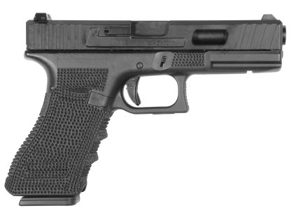 Delta Armory airsoft pistole P02 GBB Green Gas - černá