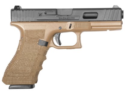 Delta Armory airsoft pistole P02 GBB Green Gas - Tan