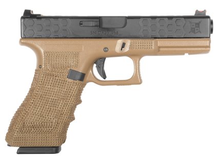 Delta Armory airsoft pistole P03 GBB Green Gas - Tan
