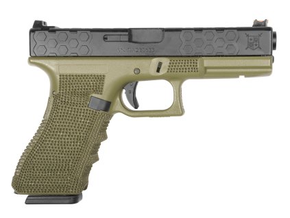 Delta Armory airsoft pistole P03 GBB Green Gas - Oliva