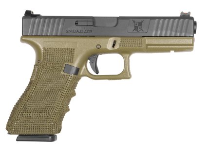 Delta Armory airsoft pistole P04 GBB Green Gas - Oliva