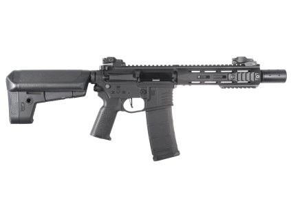 Delta Armory airsoft zbraň M4 AR15 M-LOK SilentOps 8" Charlie - černá