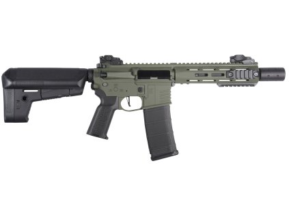 Delta Armory airsoft zbraň M4 AR15 M-LOK SilentOps 8" Charlie - Oliva