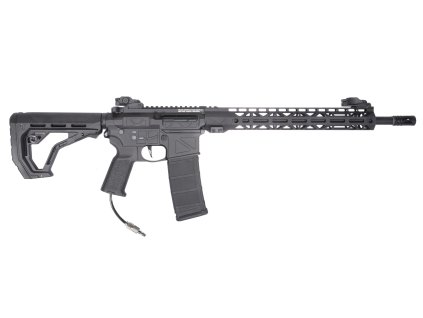 Delta Armory airsoftová zbraň Freya M-LOK 14" HPA PULSAR Single solenoid - černá