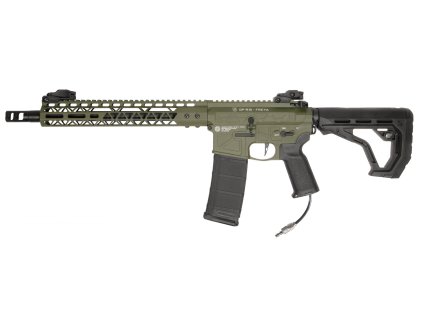 Delta Armory airsoftová zbraň FREYA SKELETON 13" HPA PULSAR Single solenoid - Oliva