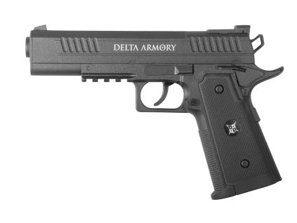 Delta Armory vzduchová pistole 1911 NBB CO2 4,5 mm - černá