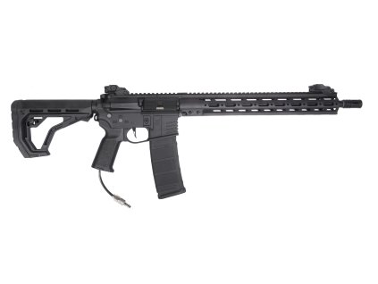 Delta Armory airsoftová zbraň AR15 TEMPEST 2 15,3" Alpha HPA Single solenoid - černá